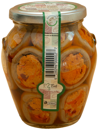 Picture of Champignons stuffed with cheese and pepper cream 314g