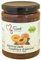 APRICOT JAM 540 ML MY SWEET